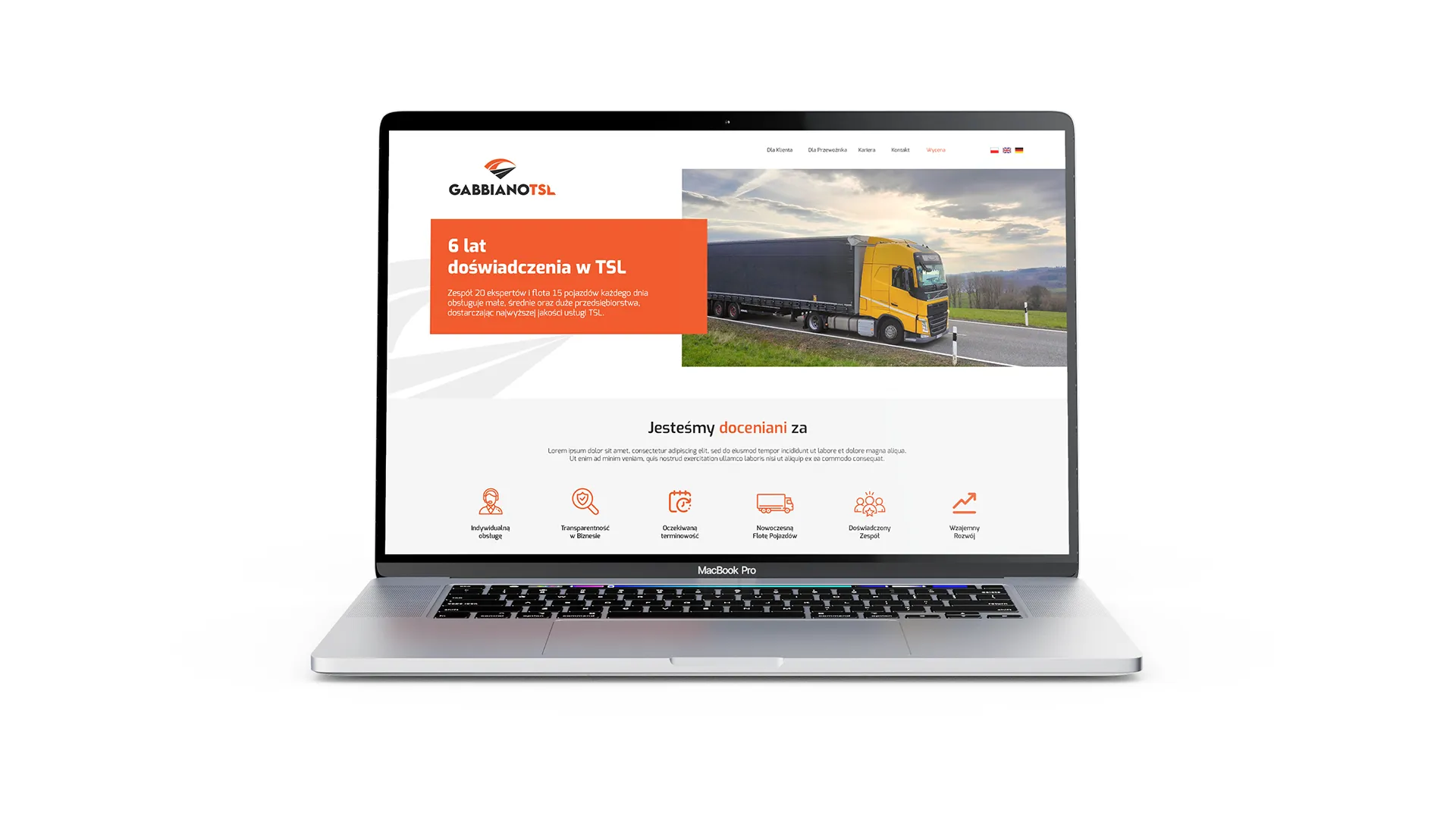 Website design