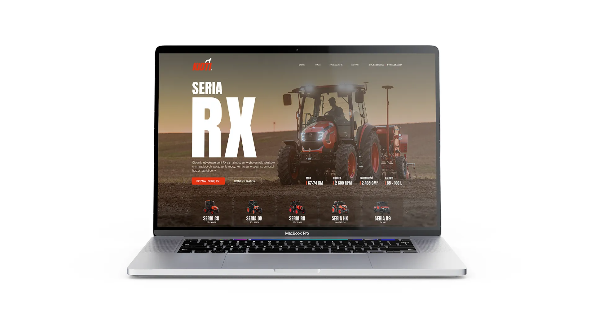 Website design